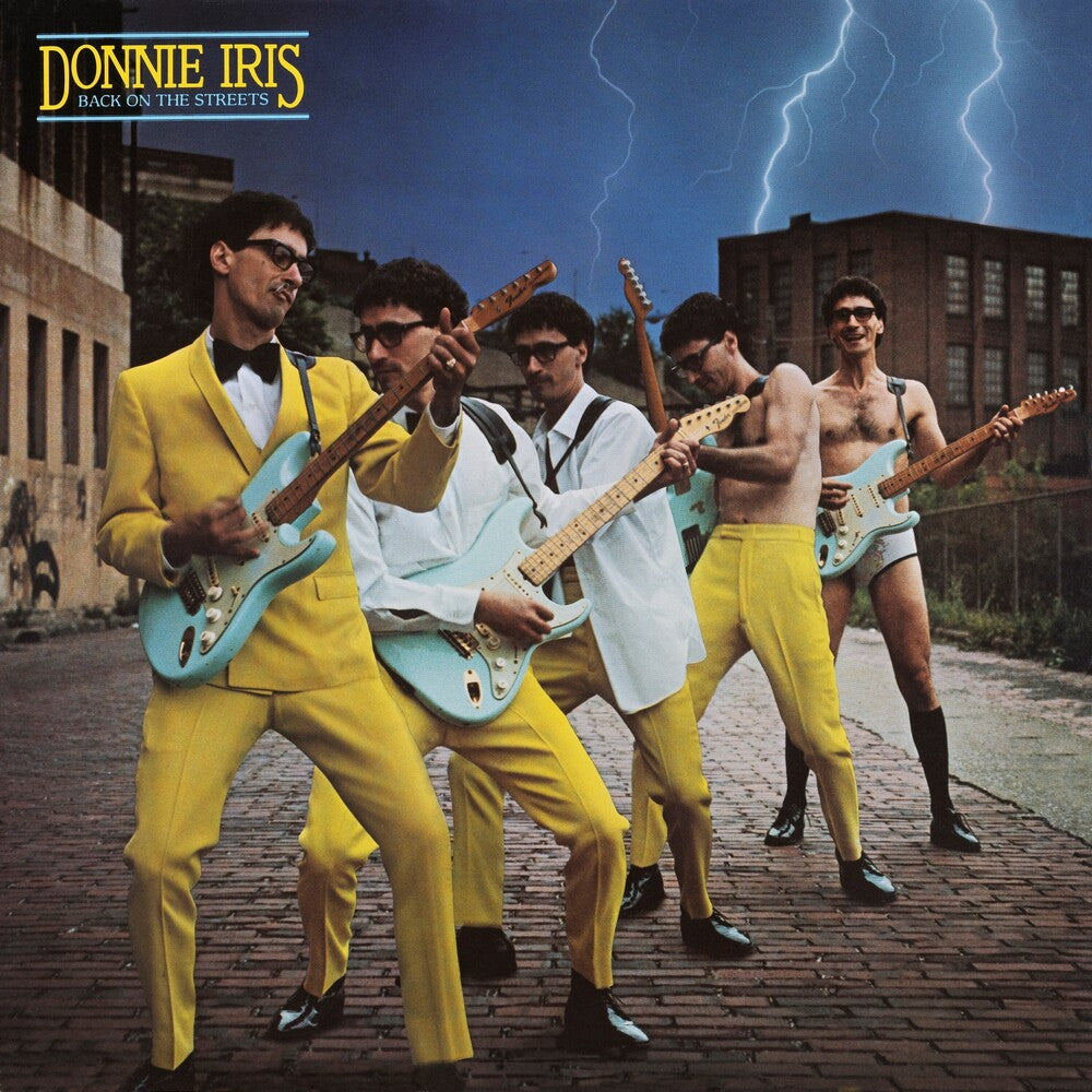 the album cover for Donnie Iris - Back On The Streets (Special Ltd Dlx Collector's Edition)