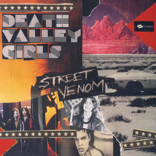 Death Valley Girls - Street Venom (Deluxe Edition) [Indie Exclusive Limited Edition Milky Clear LP w/ Yellow & Red Splatter]