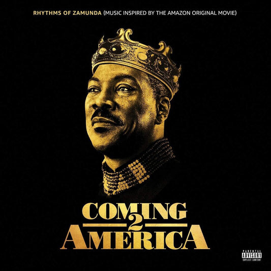the album cover for Various Artists - Rhythms of Zamunda (Music Inspired By: Coming 2 America) [2 LP]
