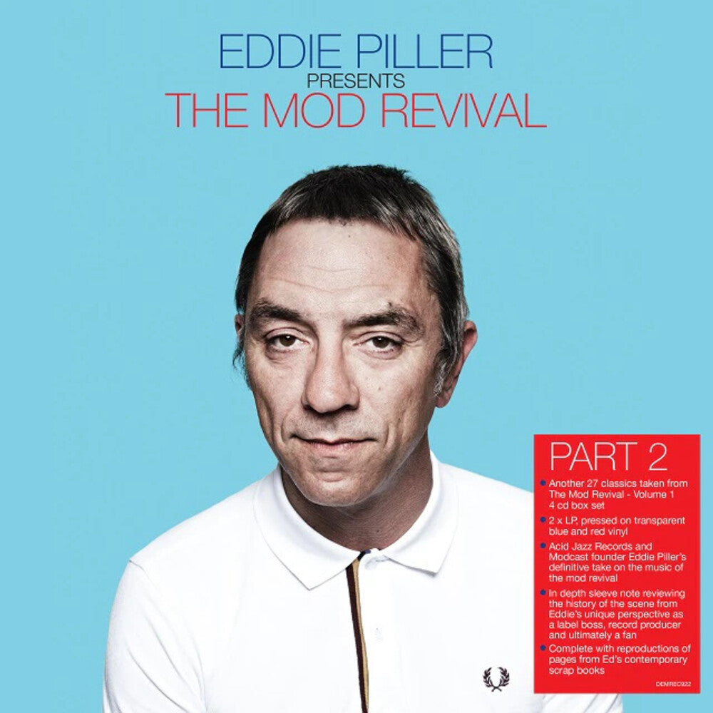 the album cover for Eddie Piller: More Of The Mod Revival / Various - Eddie Piller: More Of The Mod Revival / Various