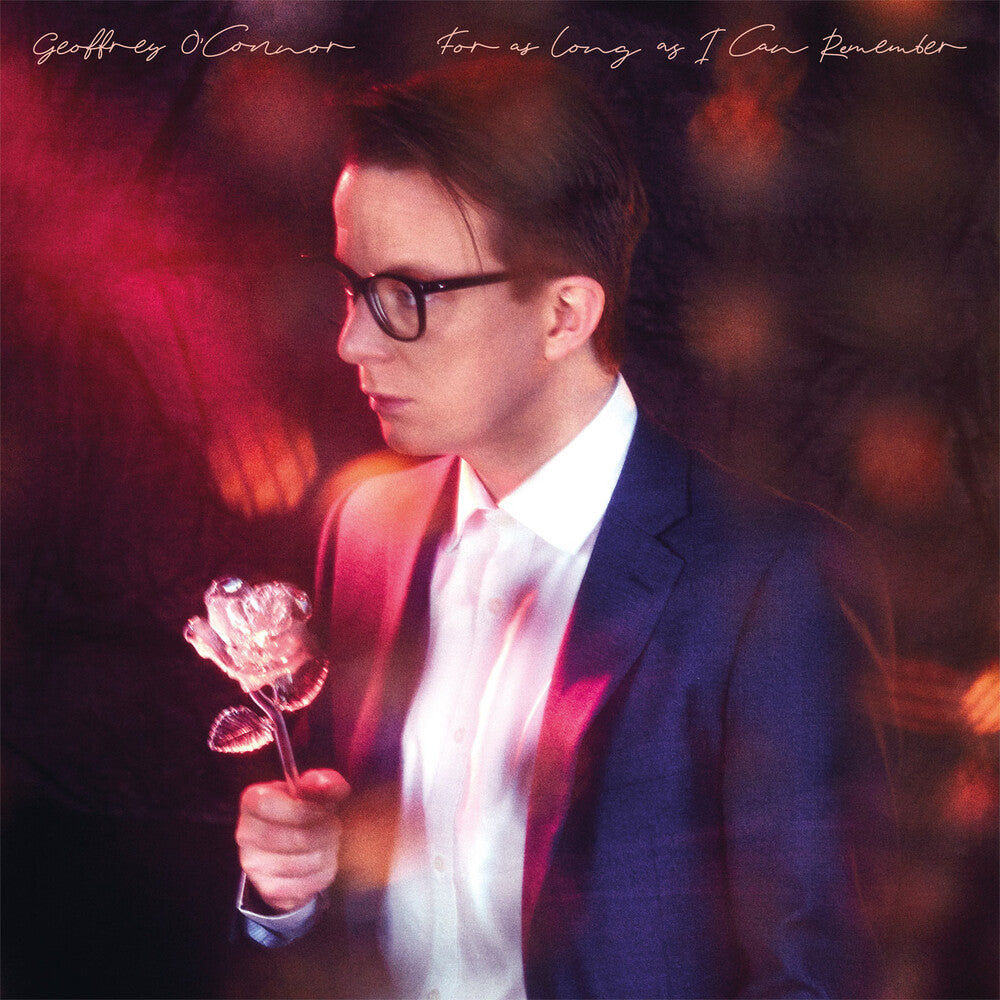 the album cover for Geoffrey O'Connor - For As Long As I Can Remember (Grey & White) (Gry)