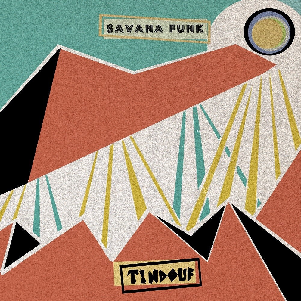the album cover for Savana Funk - Tindouf [Colored Vinyl] [180 Gram] (Red) (Wht)