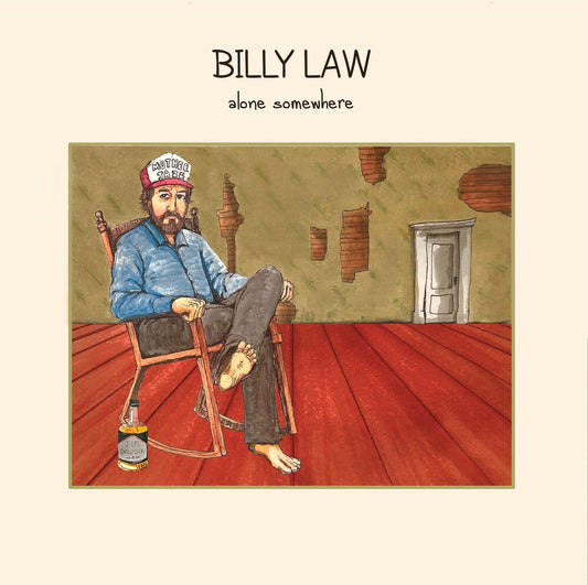 the album cover for Billy Law - Alone Somewhere