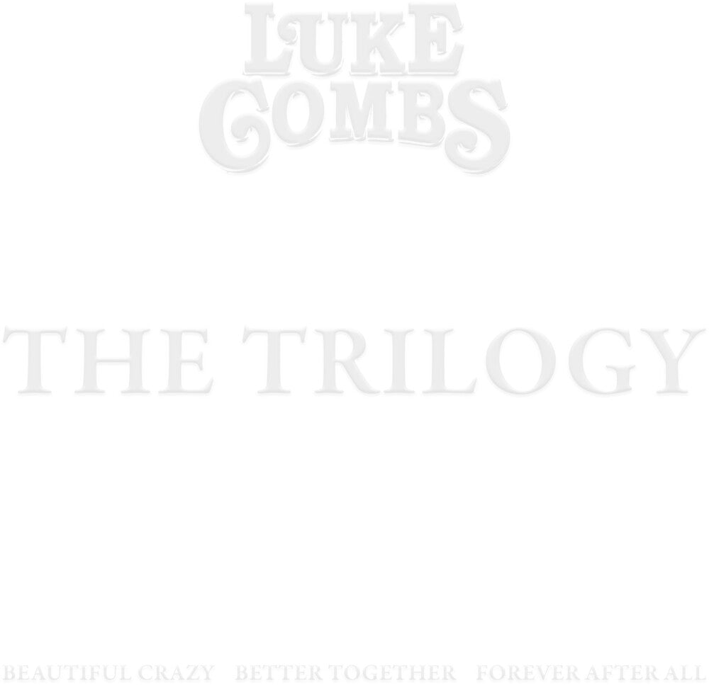 the album cover for Luke Combs - The Trilogy [10in Single]