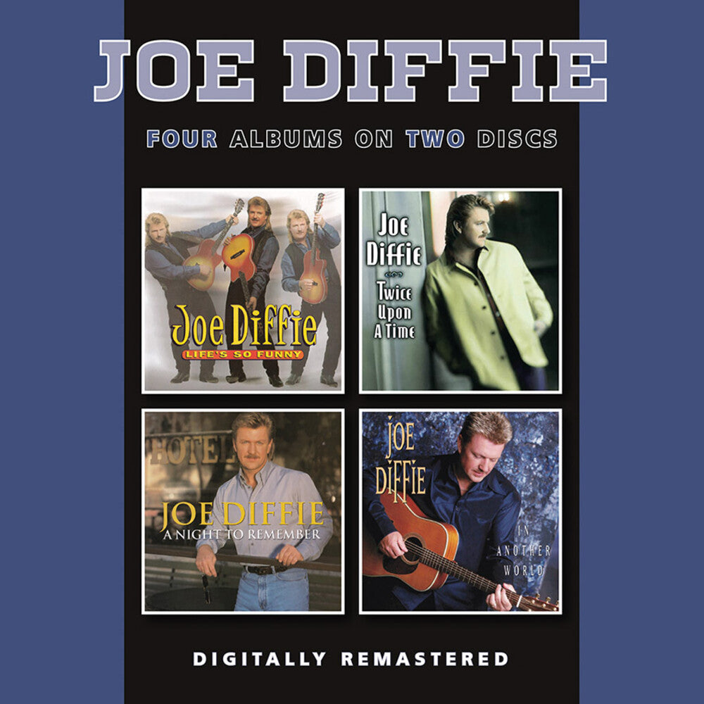 the album cover for Joe Diffie - Life's So Funny / Twice Upon A Time / Night To