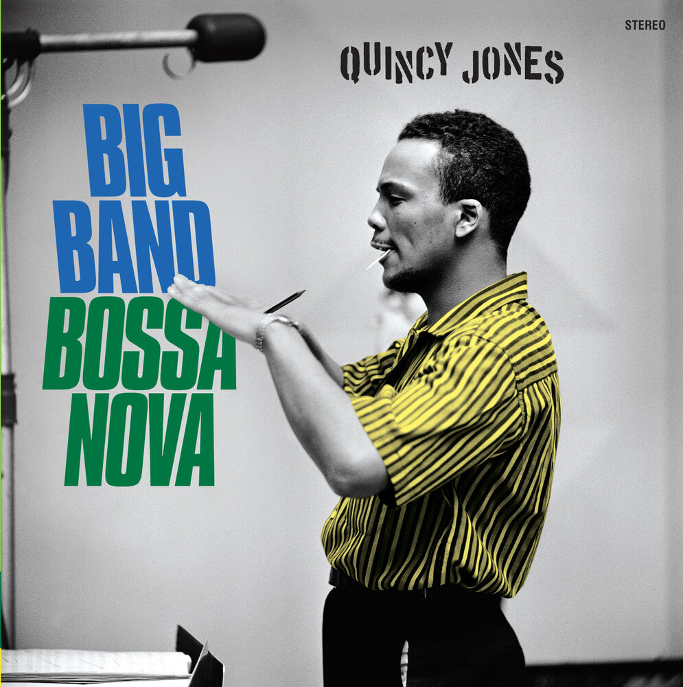 the album cover for Quincy Jones - Big Band Bossa Nova (Bonus Tracks) [Colored Vinyl] [180 Gram]