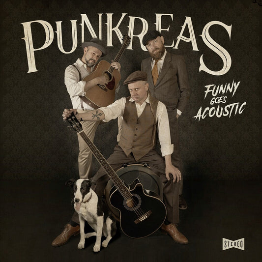 the album cover for Punkreas - Funny Goes Acoustic (Ita)