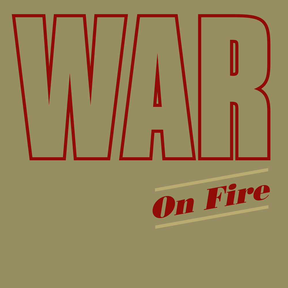 the album cover for War - On Fire (Mod)