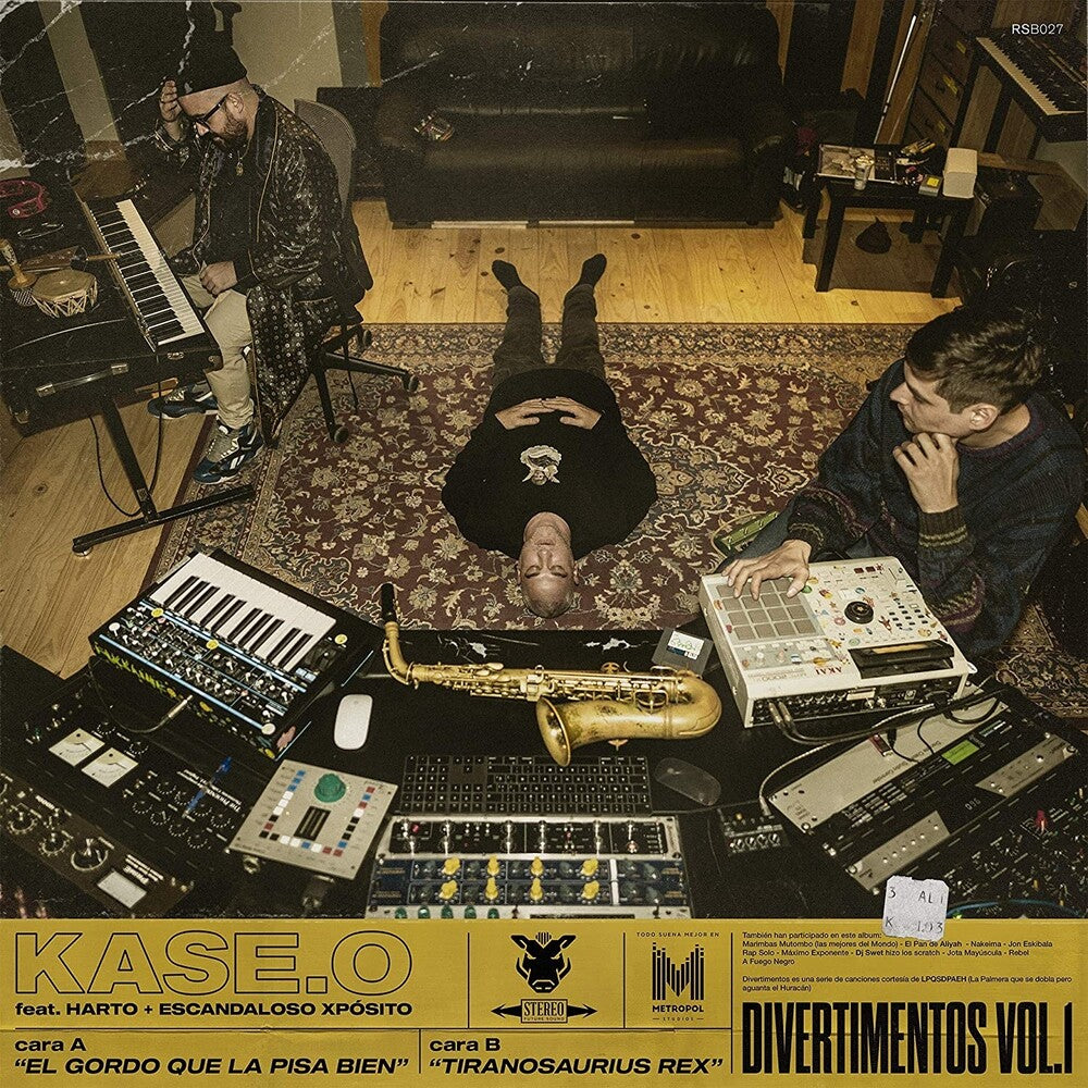 the album cover for Kase.O - Divertimentos Vol 1 (Spa)