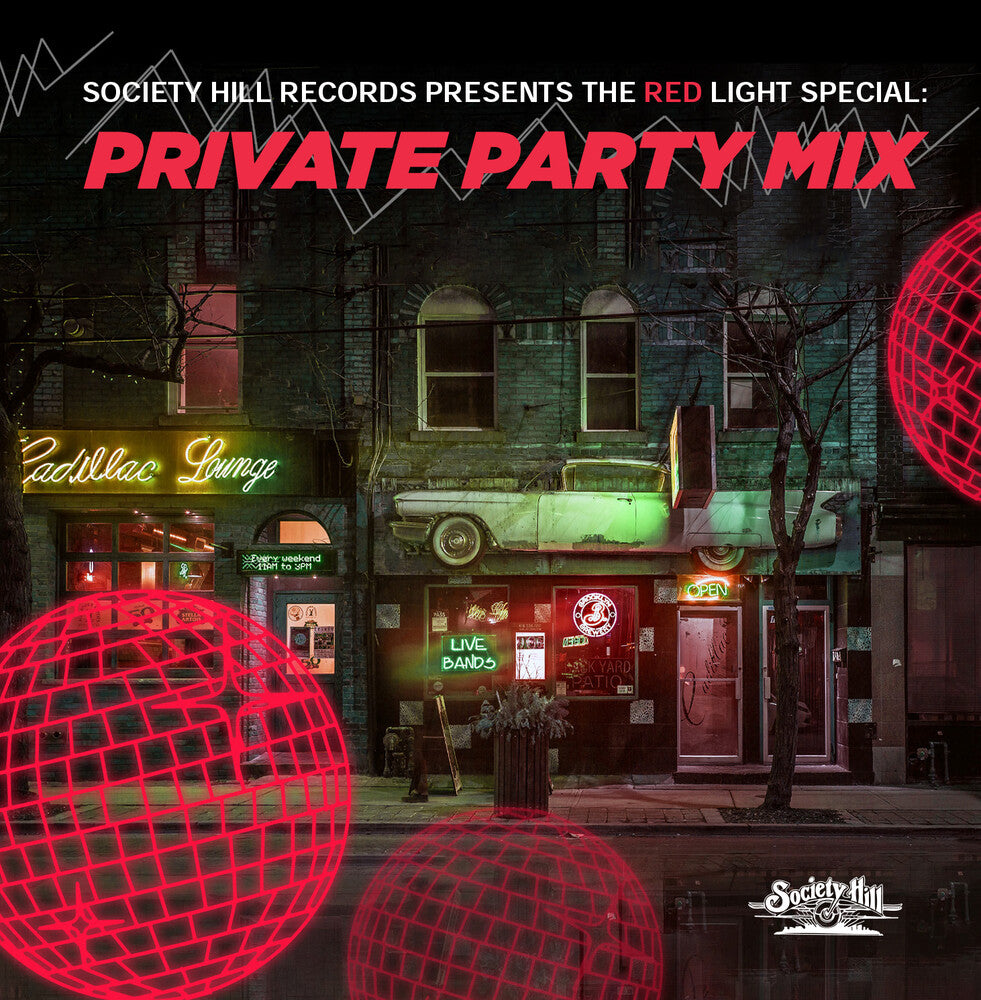 the album cover for Society Hill Records Presents Red Light / Var - Society Hill Records Presents Red Light / Var