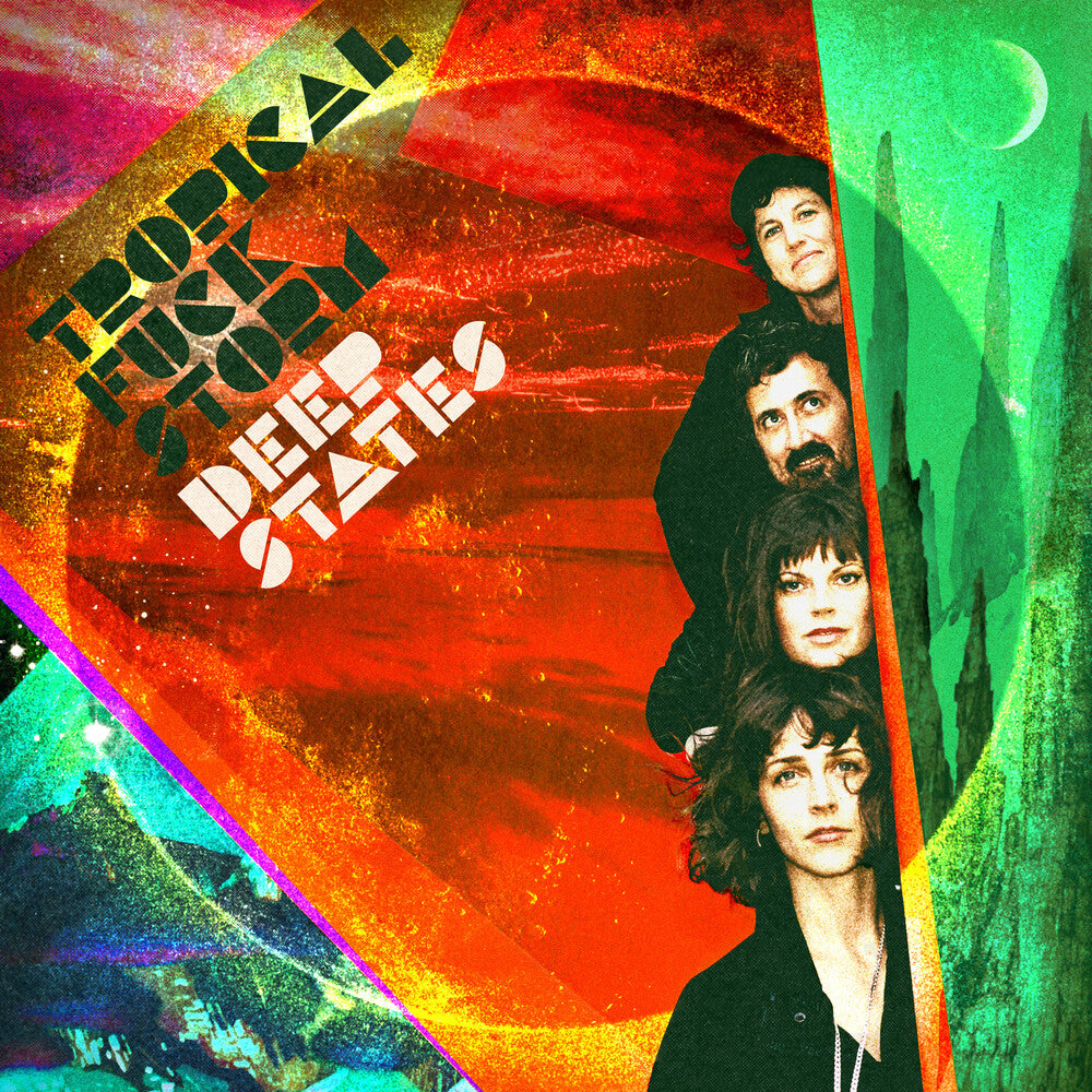the album cover for Tropical Fuck Storm - Deep States