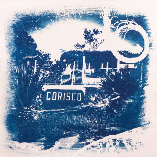 the album cover for Bonifrate - Corisco (Transparent Blue Vinyl) (Blue) [Colored Vinyl]
