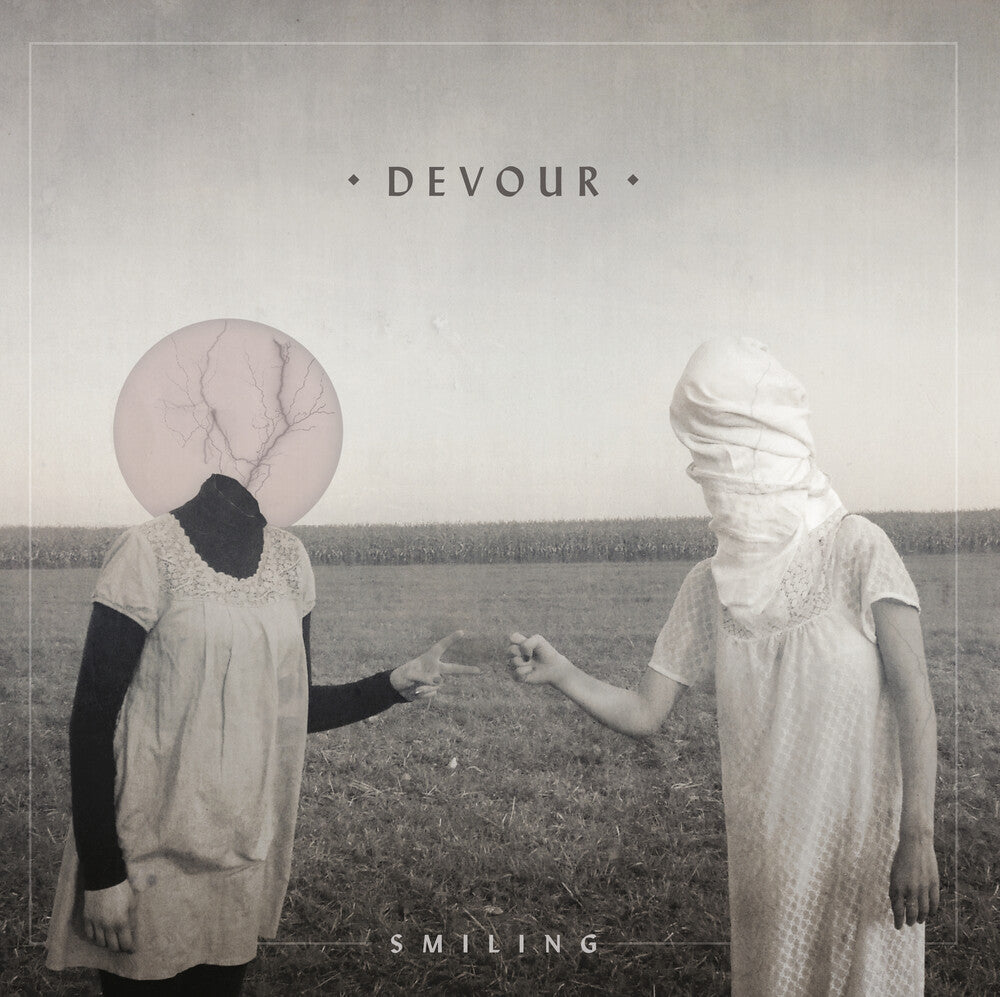 the album cover for Smiling - Devour