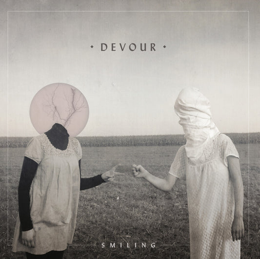 the album cover for Smiling - Devour