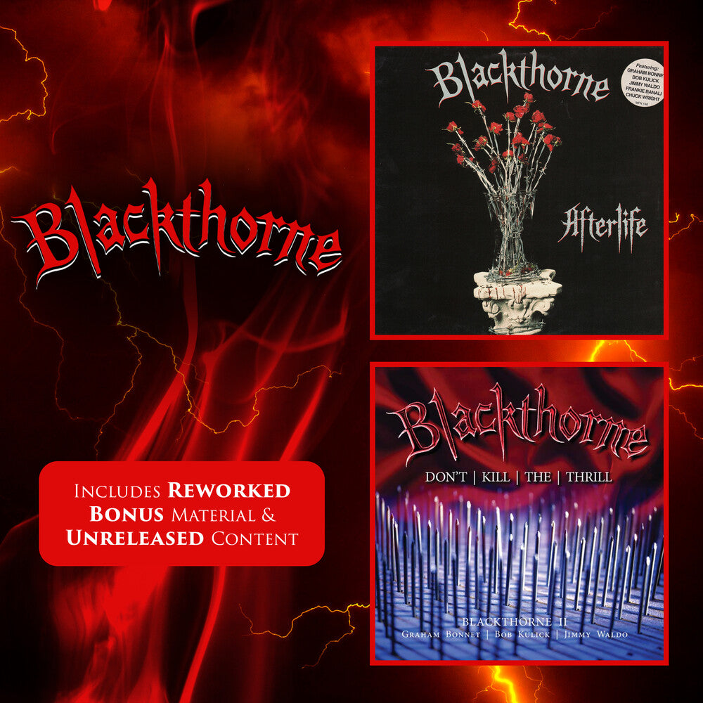 the album cover for Blackthorne - Afterlife / Don't Kill The Thrill