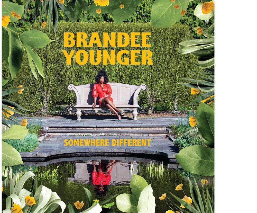 the album cover for Brandee Younger - Somewhere Different