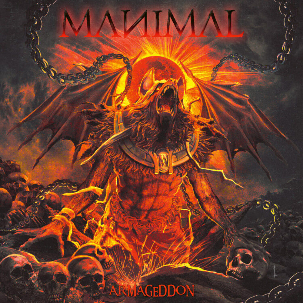 the album cover for Manimal - Armageddon [Digipak]