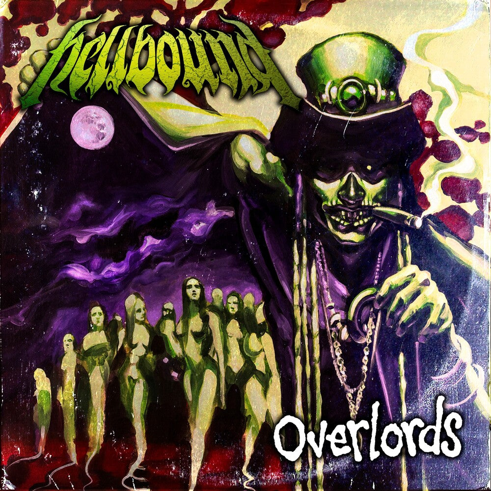 the album cover for Hellbound - Overlords (Purple Vinyl) [Colored Vinyl] (Gate) (Purp)