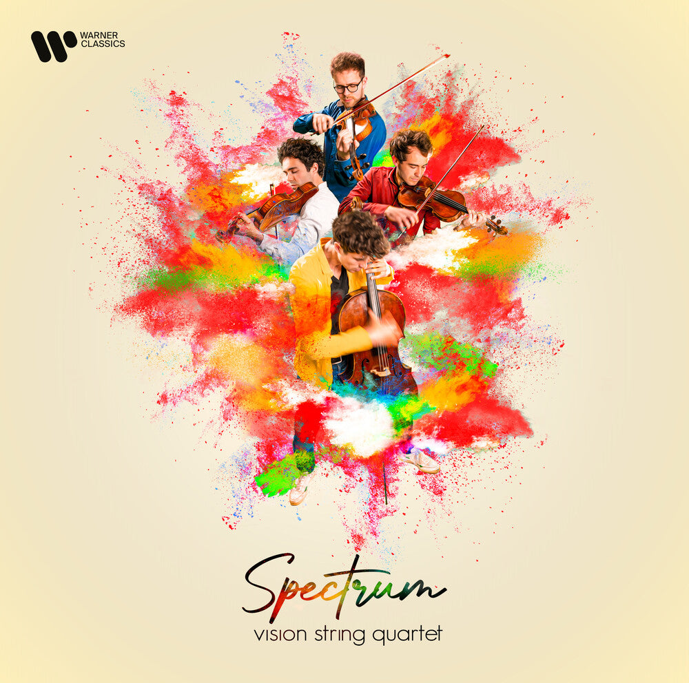 the album cover for vision string quartet - Spectrum