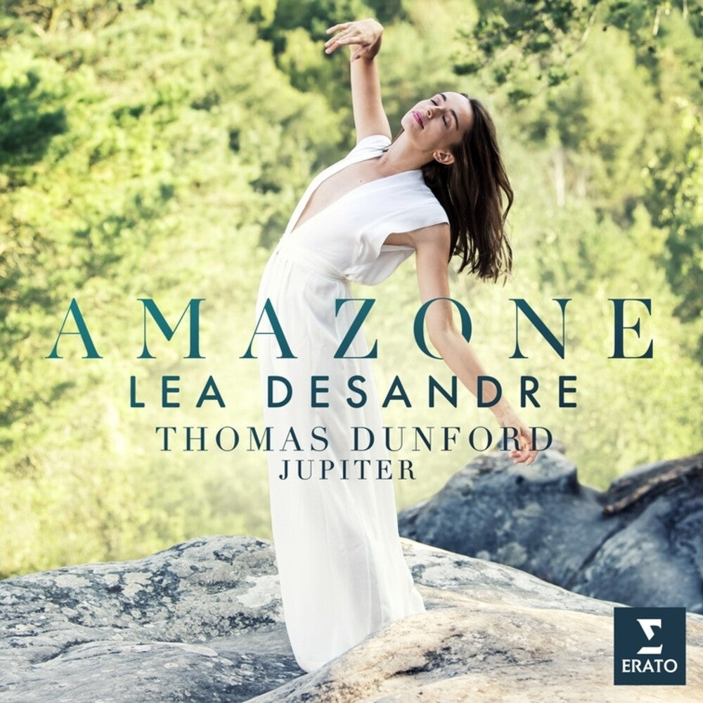 the album cover for Lea Lea Desandre  / Jupiter Orchestra - Amazone