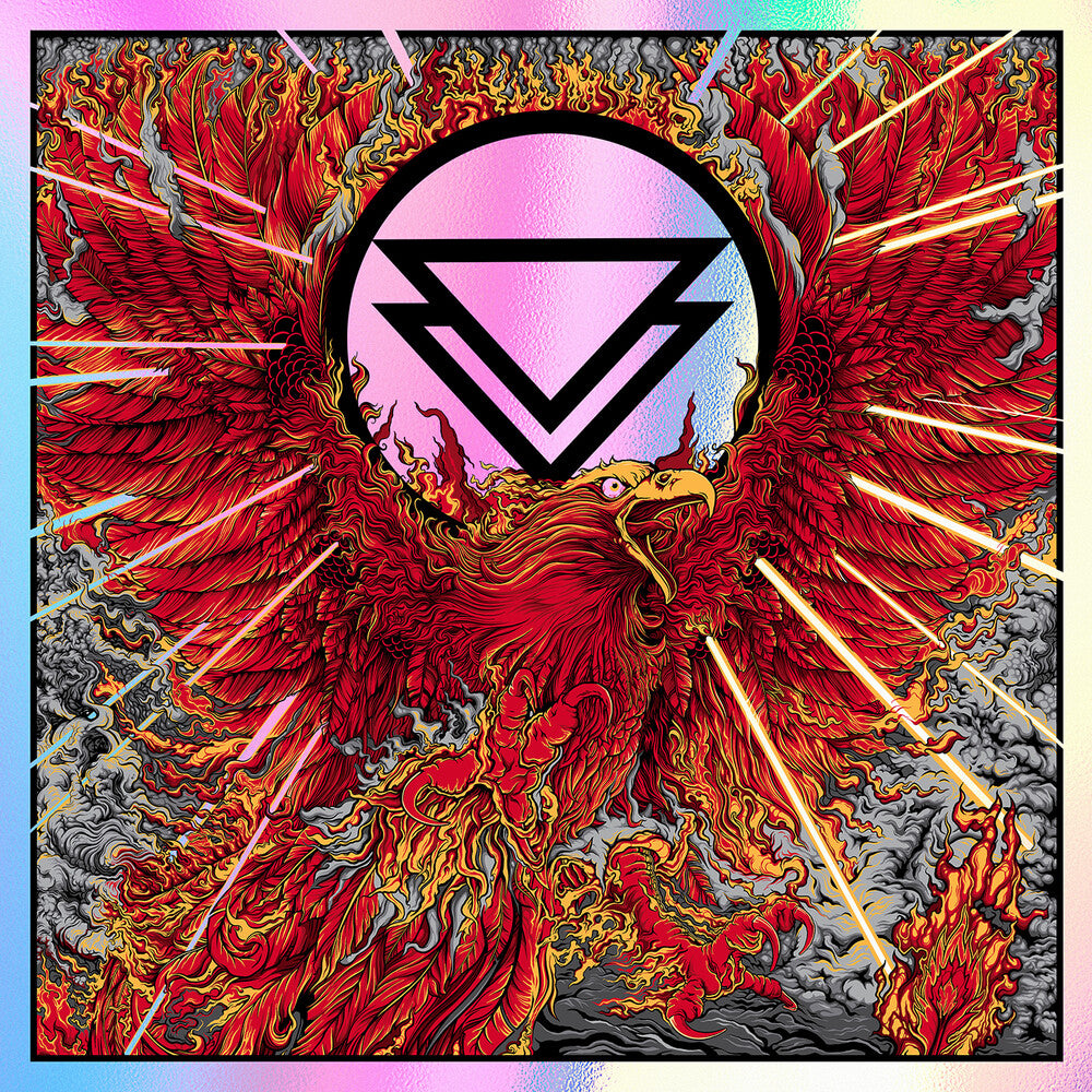 the album cover for The Ghost Inside - Rise From The Ashes: Live At The Shrine