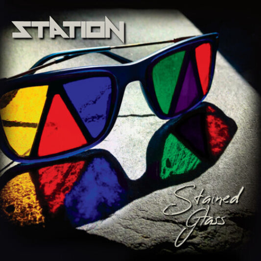 the album cover for Station - Stained Glass (Ofv) [Remastered]