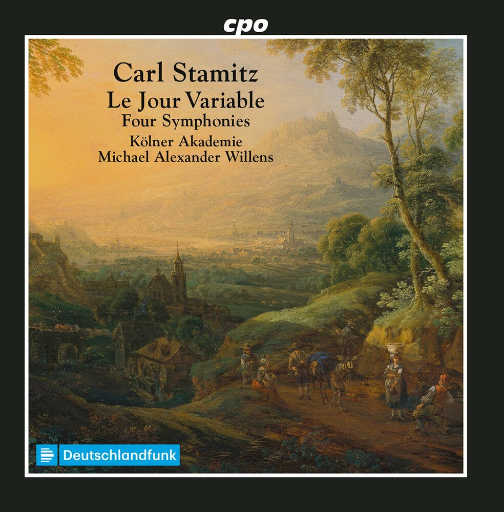 the album cover for Stamitz / Kolner Akademie / Willens - Four Symphonies