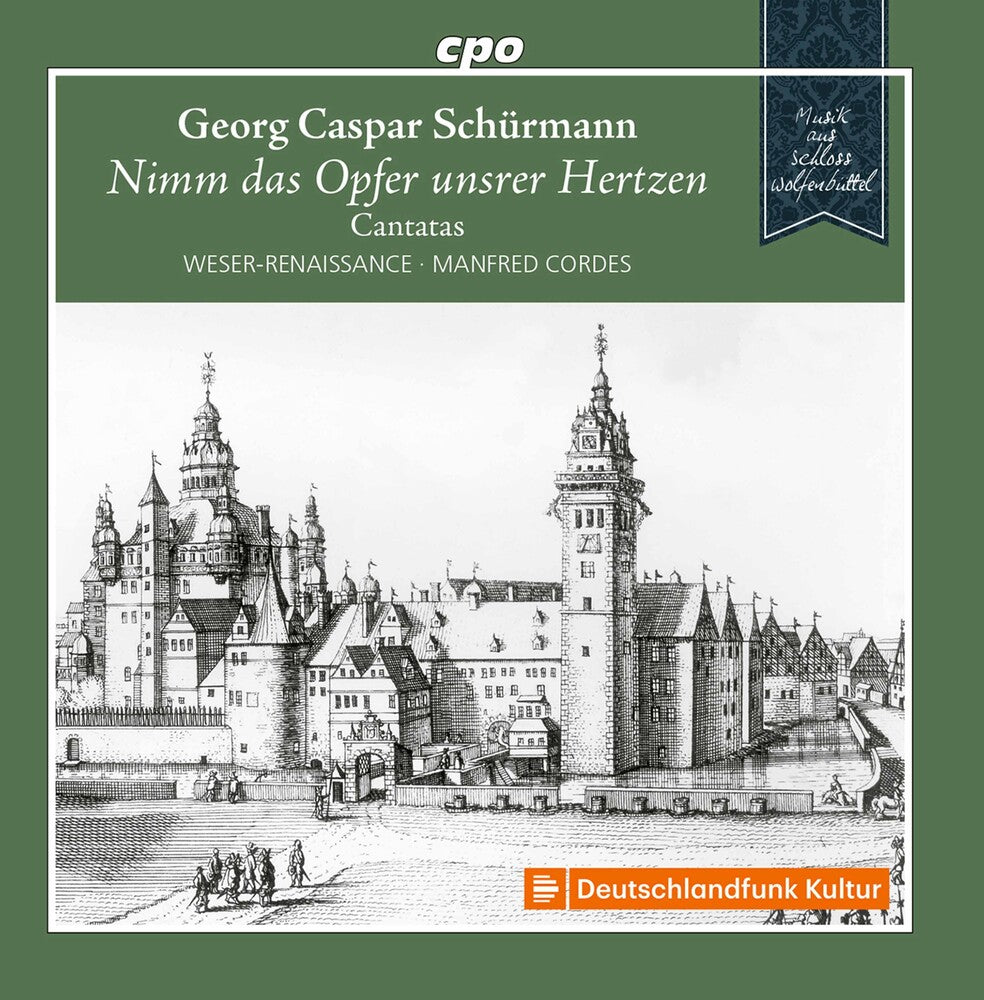 the album cover for Schurmann / Weser-Renaissance Bremen / Cordes - Cantatas