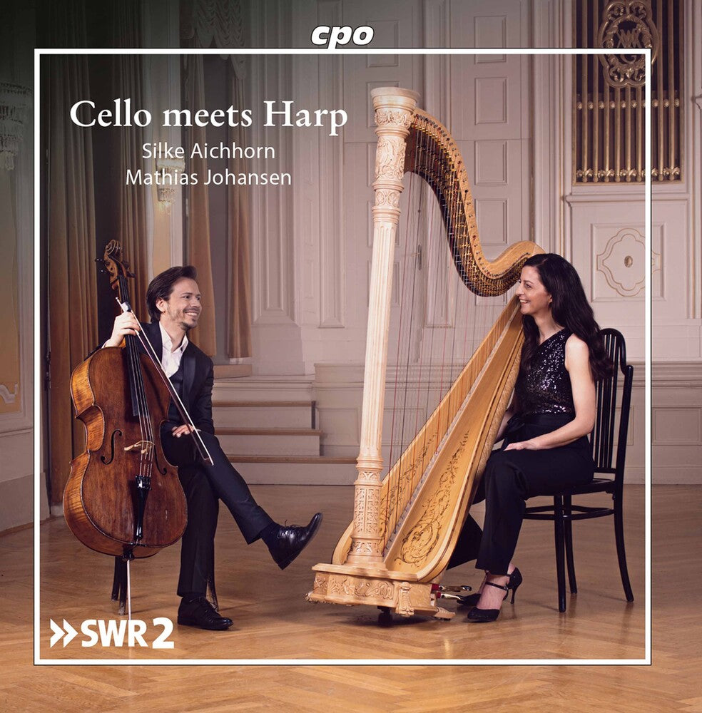 the album cover for Cello Meets Harp / Various - Cello Meets Harp / Various