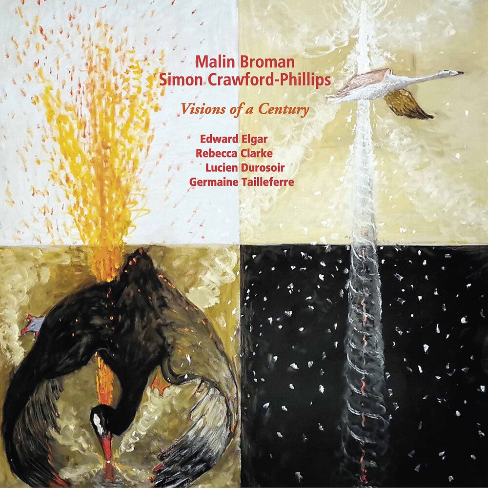 the album cover for Clarke / Broman / Crawford-Phillips - Visions of a Century