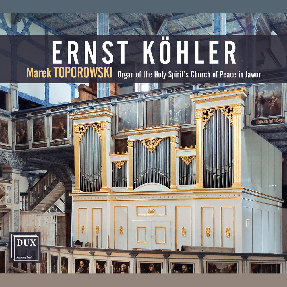the album cover for Kohler / Toporowski - Organ Works