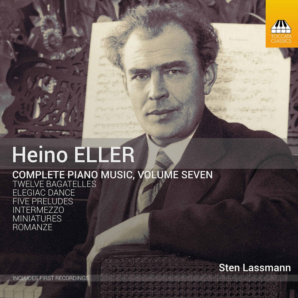 the album cover for Eller / Lassmann - Complete Piano Music 7