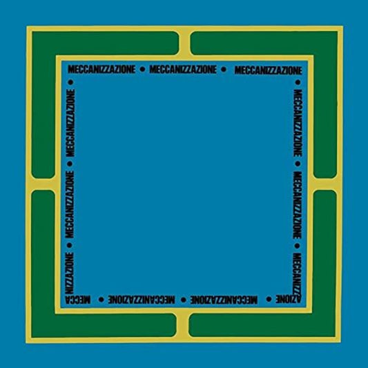 the album cover for De Oronzo Filippi  (Ita) - Meccanizzazione / O.S.T. (Ita)