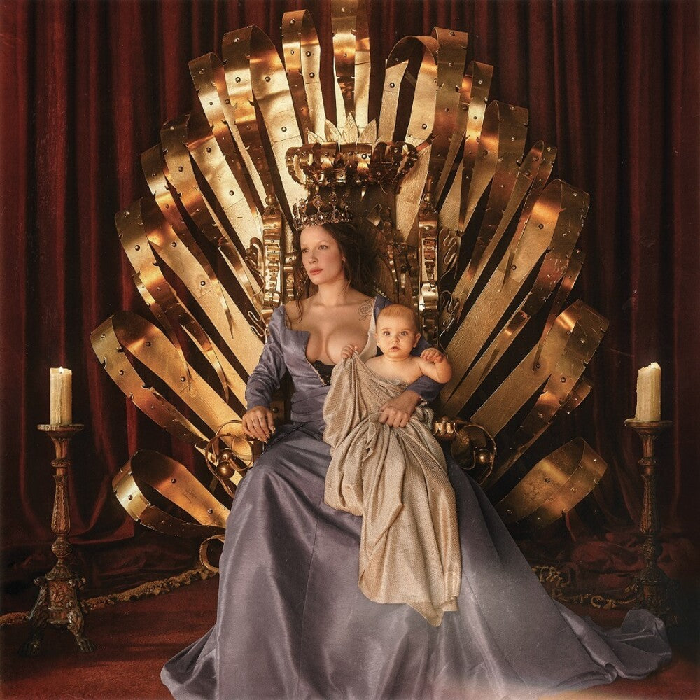 the album cover for Halsey - If I Can't Have Love, I Want Power