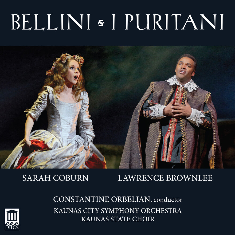 the album cover for Bellini / Brownlee / Kaunas State Choir - I Puritani (3pk)