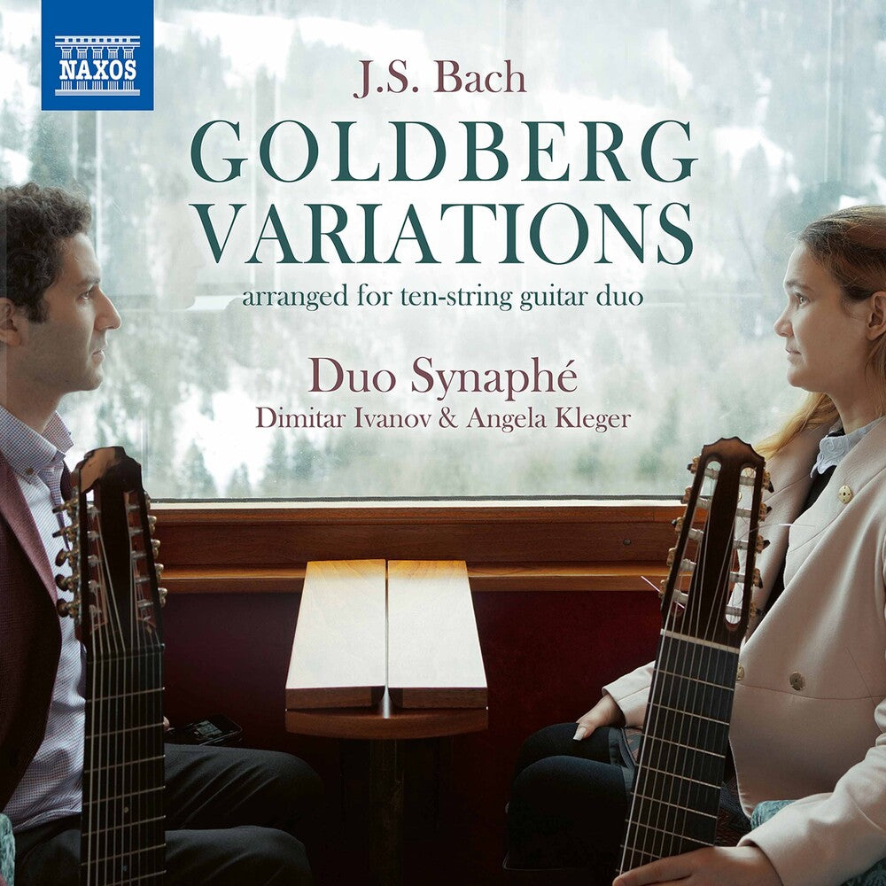 the album cover for J Bach .S. / Duo Synaphe - Goldberg Variations (2pk)