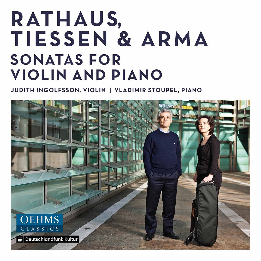 the album cover for Arma / Ingolfsson / Stoupel - Sonatas For Violin & Piano