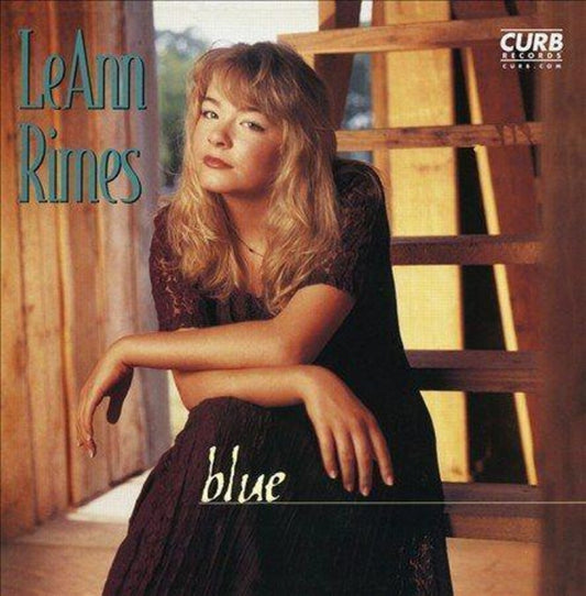 the album cover for LeAnn Rimes - Blue (Blue) [Colored Vinyl]