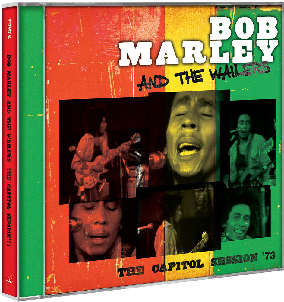 the album cover for Bob Marley & The Wailers - The Capitol Session '73