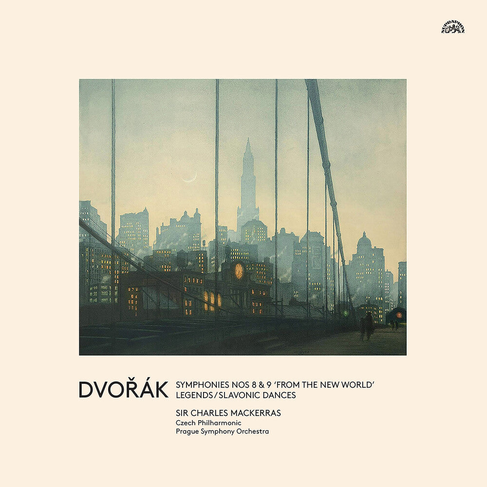 the album cover for Dvorak / Czech Philharmonic / Prague Symphony Orch - Symphonies 8 & 9 Legends & Slavonic Dances (3pk)