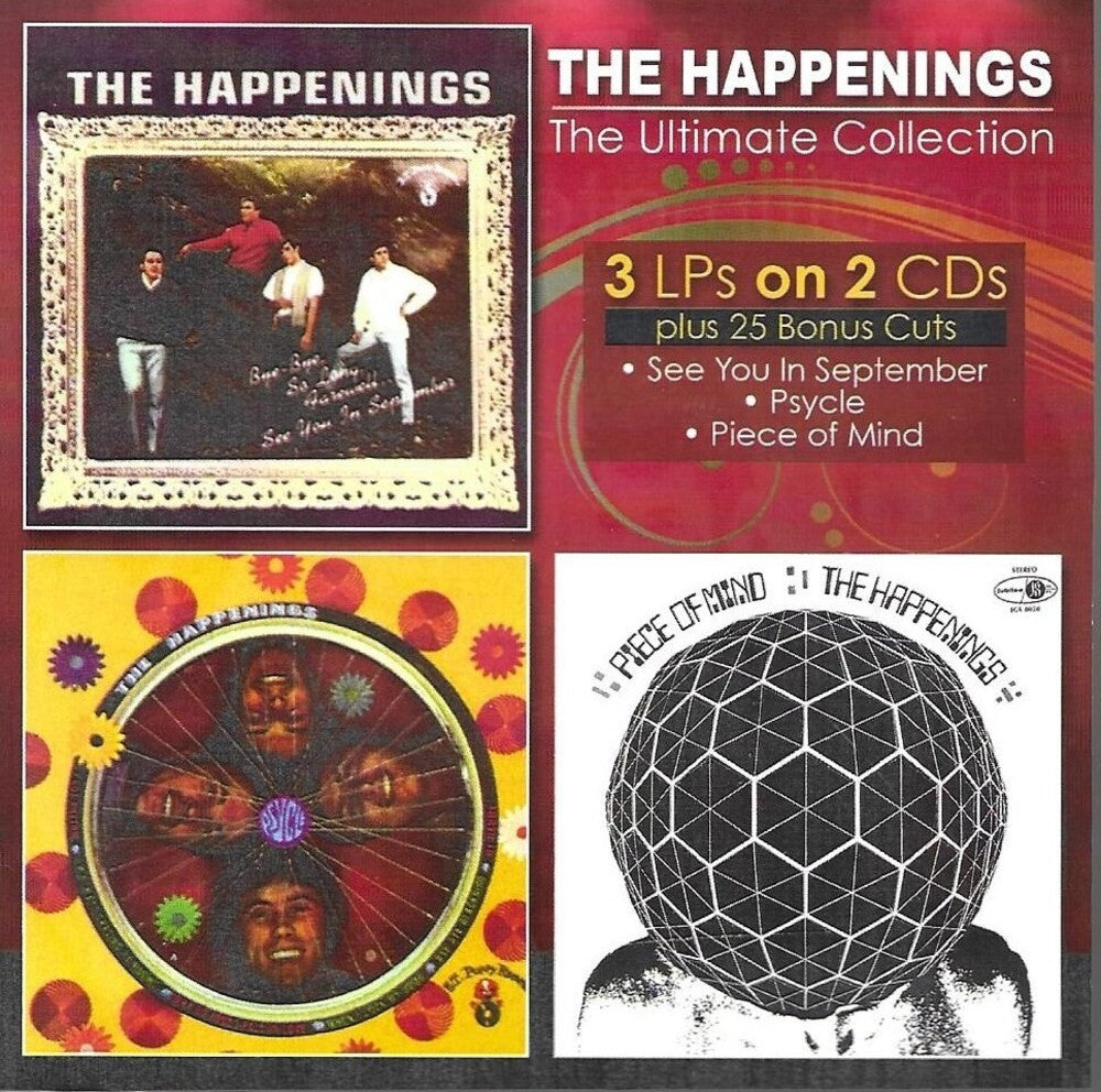 the album cover for Happenings - Ultimate Collection / All Their Hits (2pk)