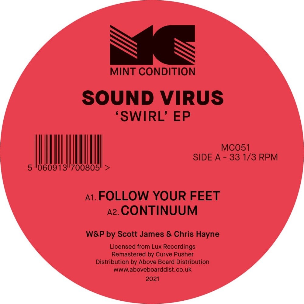 the album cover for Sound Virus - Swirl (Ep)