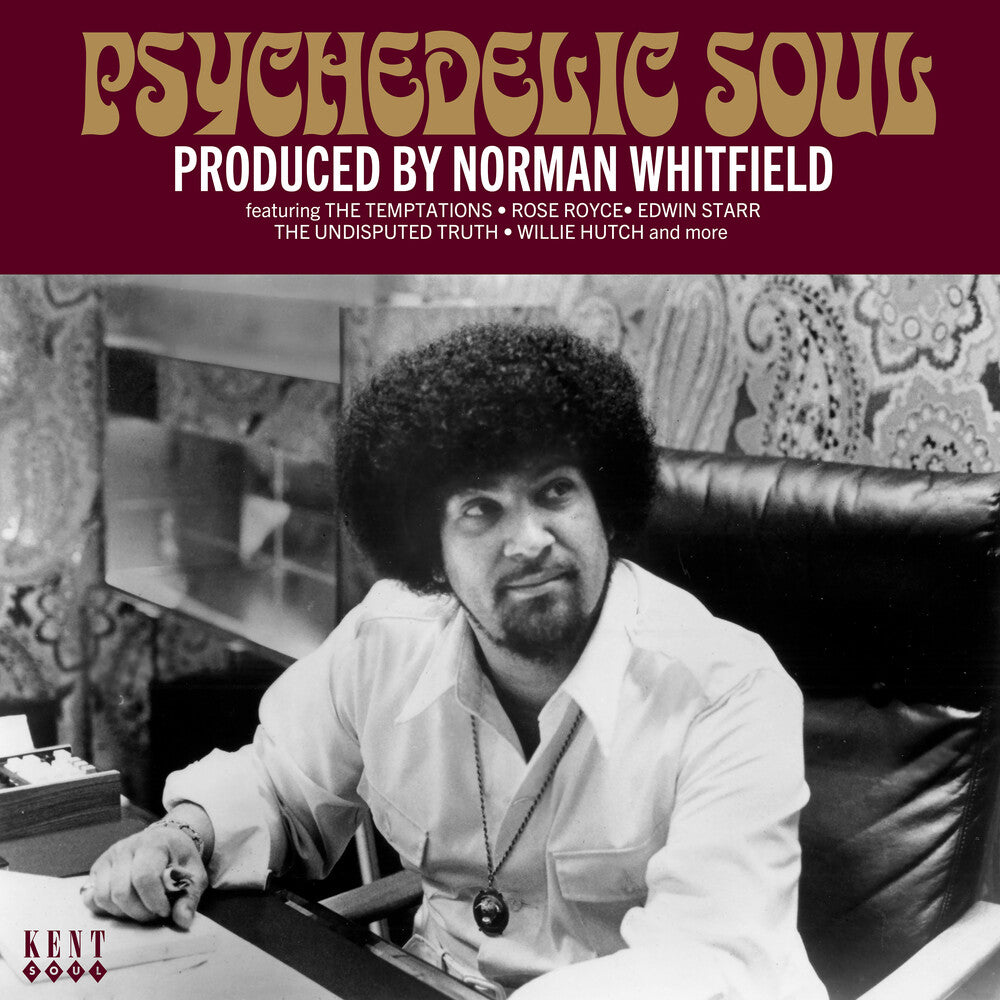 the album cover for Psychedelic Soul: Produced By Norman Whitfield - Psychedelic Soul: Produced By Norman Whitfield
