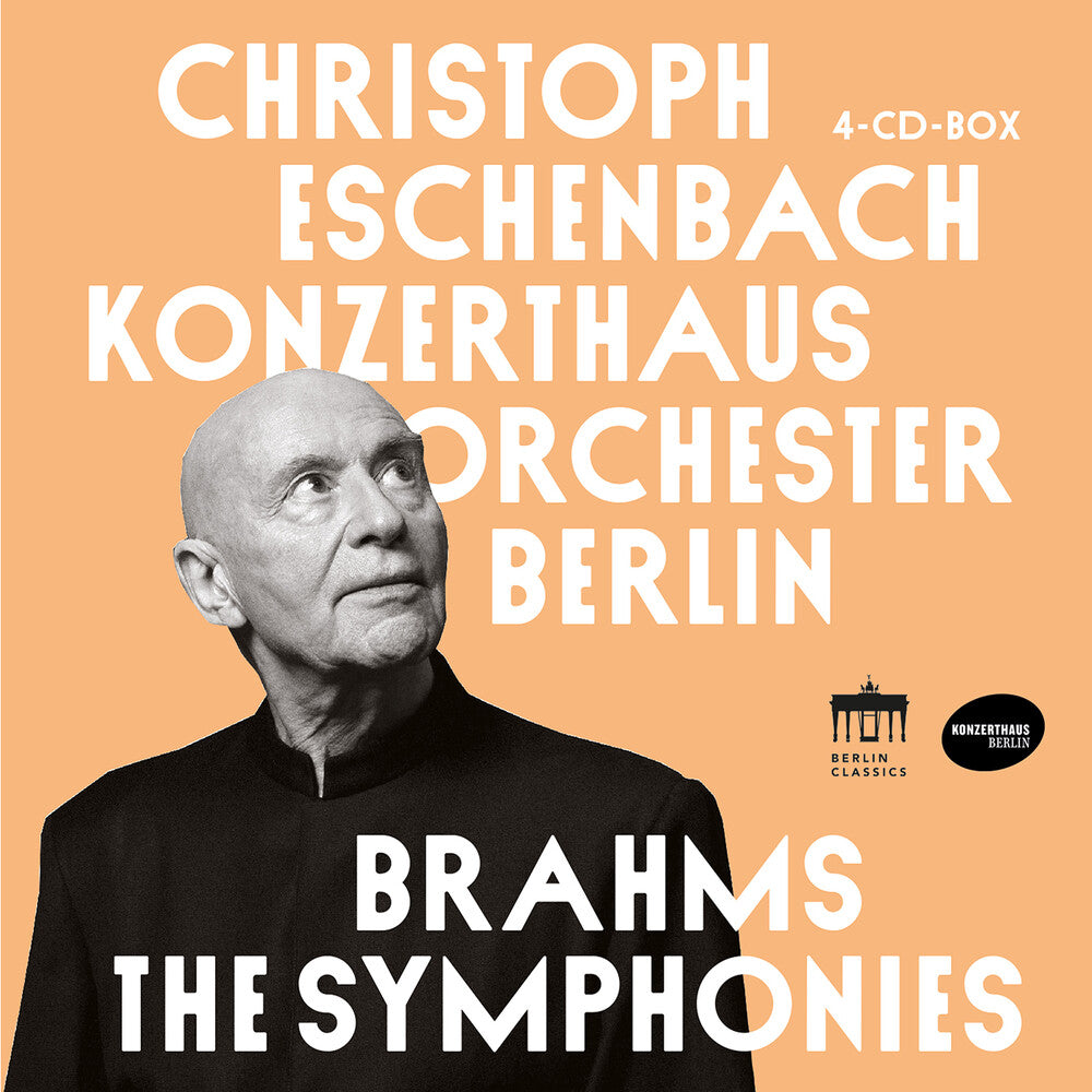 the album cover for Brahms / Eschenbach / Konzerthausorchester Berlin - Symphonies (4pk)