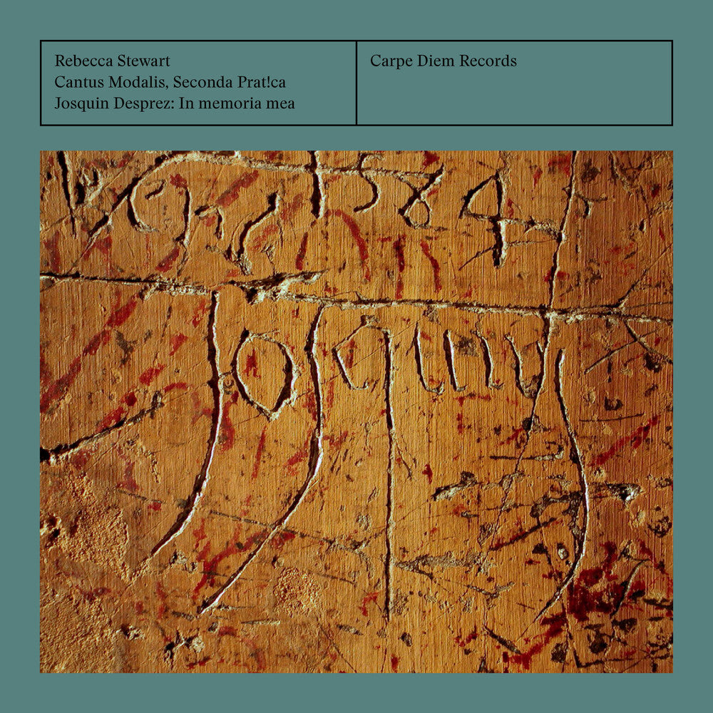 the album cover for Desprez / Stewart / Pratica - In Memoria Mea