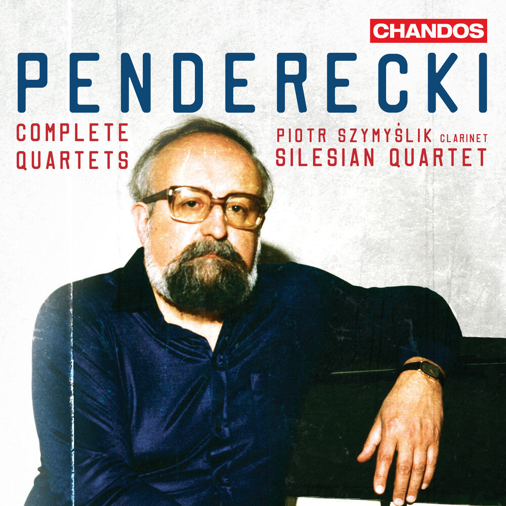 the album cover for Penderecki / Silesian Quartet / Szymyslik - Complete Quartets