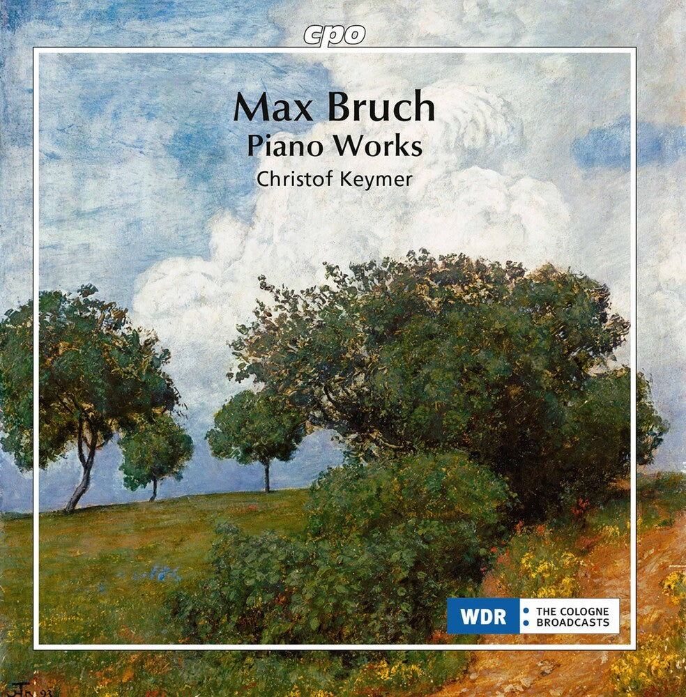 the album cover for Bruch / Keymer - Piano Works