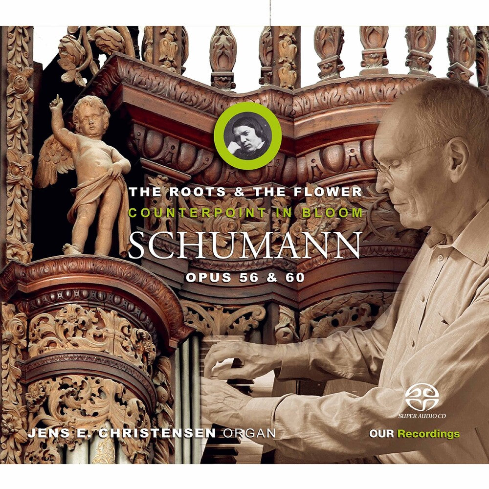 the album cover for Schumann / Christensen - Roots & Flower