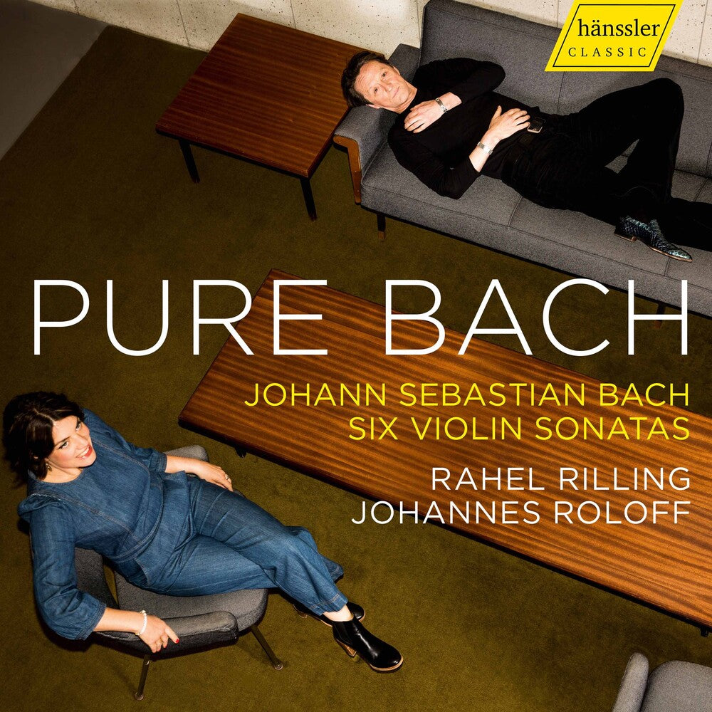 the album cover for J Bach .S. / Rilling / Roloff - Pure Bach (2pk)