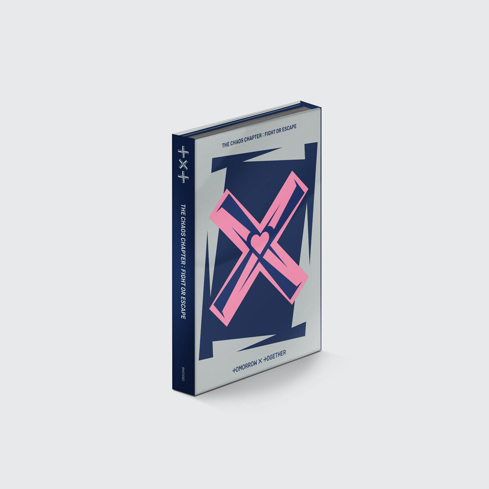 the album cover for TOMORROW X TOGETHER - The Chaos Chapter: FIGHT OR ESCAPE [ESCAPE version]